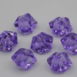100PCS Plastic Crystal 14*11mm Acrylic Crystal Diamond Pawn Irregular Stone Party & Holiday DIY Decorations