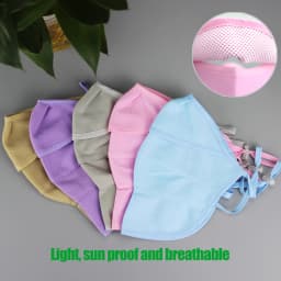 Sun UV Protection Mask Breathable Women Face Mask Cover Scarf Shield Neck Gaiter for Outdoor Running Drive Golf