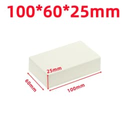 70/100mm DIY Housing Instrument Storage Case White Black Waterproof Enclosure Boxes Electronic Project Box