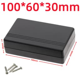 70/100mm DIY Housing Instrument Storage Case White Black Waterproof Enclosure Boxes Electronic Project Box