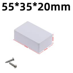 70/100mm DIY Housing Instrument Storage Case White Black Waterproof Enclosure Boxes Electronic Project Box