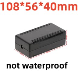 70/100mm DIY Housing Instrument Storage Case White Black Waterproof Enclosure Boxes Electronic Project Box
