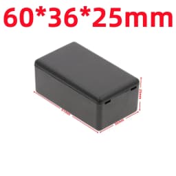 70/100mm DIY Housing Instrument Storage Case White Black Waterproof Enclosure Boxes Electronic Project Box