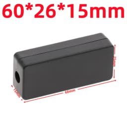 70/100mm DIY Housing Instrument Storage Case White Black Waterproof Enclosure Boxes Electronic Project Box