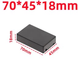 70/100mm DIY Housing Instrument Storage Case White Black Waterproof Enclosure Boxes Electronic Project Box