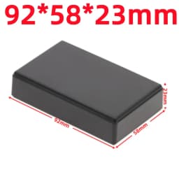 70/100mm DIY Housing Instrument Storage Case White Black Waterproof Enclosure Boxes Electronic Project Box
