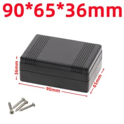 70/100mm DIY Housing Instrument Storage Case White Black Waterproof Enclosure Boxes Electronic Project Box