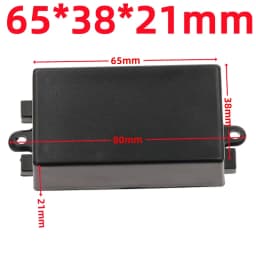 70/100mm DIY Housing Instrument Storage Case White Black Waterproof Enclosure Boxes Electronic Project Box
