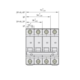 CHNT CHINT NXB-63 2P AC 230/400V Miniature Circuit Breaker C 6 10 16 20 25 32 40 63A Overload Protector DZ47 C Style Air Switch