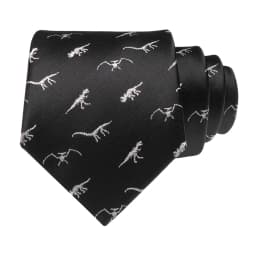 JEMYGINS New Design Animal Tie For Men Silk Woven Necktie 8cm Cartoon Dinosaur Fox Jacquard Fashion Party Wedding Gravata Gift