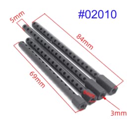 1:10 Scale Car Shell Column Body Bracket Pillar For HSP 02010 94123/94122/94102/94103 RC Car Model 122037