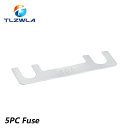 1Set ANS trumpet Fork Plug Fuse 20A 30A 40A 50A 60A 70A 80A 100A 150A 200A Bolt fixed insurance film + ANS-8 Safety plate base