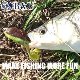 B&U 73mm Floating Soft Fishing Lure Frog Baits Trout Bass Lure Silicone Swimbait Jigging Wobblers For Pike Artifical Rubber Bait