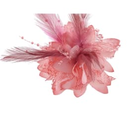 Women's Fashion Flower Feather Bead Corsage Hair Clip Bridal Hairband Brooch Pin Brida Barrettes Hair Accessories Jewelry