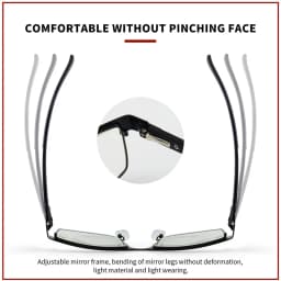 High Quality Stainless Steel Reading Glasses Men Women Fashion Presbyopic Eyeglasses Business Hyperopia Anti Blue Light Eyewear