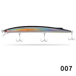 D1 Sea Fishing Minnow Lure 190mm 36g Trolling Sinking Depth 0.6-0.9m Long Jerkbait Saltwater Wobblers For Seabass Tuna Pike