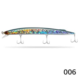 D1 Sea Fishing Minnow Lure 190mm 36g Trolling Sinking Depth 0.6-0.9m Long Jerkbait Saltwater Wobblers For Seabass Tuna Pike