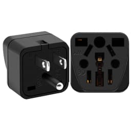 1PCS Universal German Russia AU UK Kr EU to US AC Power Socket America Plug US Travel Charger Japan Adapter Converter Type B 10A