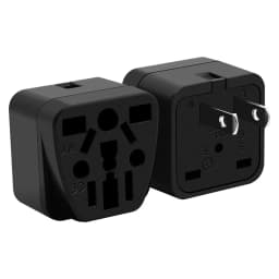 1PCS Universal German Russia AU UK Kr EU to US AC Power Socket America Plug US Travel Charger Japan Adapter Converter Type B 10A
