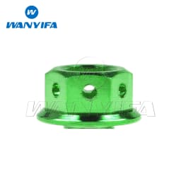 Wanyifa Titanium Bolt M6 M8x10 15 20 25 30 35 40 45 50 55 60 75mm Flange Inner Hexagon Head Screws for Motorcycle Brake Calipers
