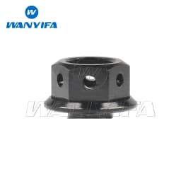 Wanyifa Titanium Bolt M6 M8x10 15 20 25 30 35 40 45 50 55 60 75mm Flange Inner Hexagon Head Screws for Motorcycle Brake Calipers
