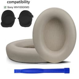 KUTOU Replacement Earpads for Sony WH-1000XM3 1000XM3 WH1000XM3 Headphones Earmuff Ear Pads Cushions Accessories Repair Parts