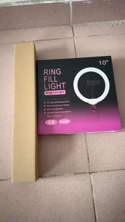 Youtube Shooting Vlog Selfie Circular Photo Ring Light Led Photographic Video Camera Lamp Studio Lighting Phone Holder
