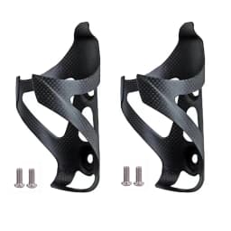 2Pcs Full Carbon Fiber Bicycle Water Bottle Cage MTB Road Bike Bottle Holder Ultra Light Cycle Equipment Matte/Glossy 4 Colors 1