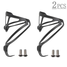 2Pcs Full Carbon Fiber Bicycle Water Bottle Cage MTB Road Bike Bottle Holder Ultra Light Cycle Equipment Matte/Glossy 4 Colors 1