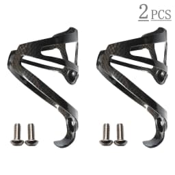 2Pcs Full Carbon Fiber Bicycle Water Bottle Cage MTB Road Bike Bottle Holder Ultra Light Cycle Equipment Matte/Glossy 4 Colors 1