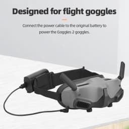 30/130CM Power Charging Cable for DJI FPV Goggles 2 Fast Charge Mobile Pwoer Supply Cable for DJI FPV Goggles 2