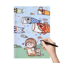 A4/A5 Size Sticker Collecting Album 40 Sheets PU Leather Cover Reusable Sticker Book for DIY Scrapbooking Stickers Organizer