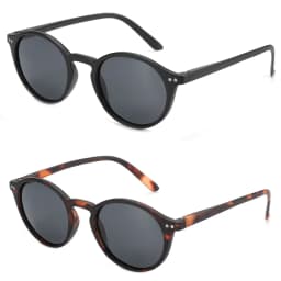 ZENOTTIC Fashion Polarized Sunglasses Men Women Brand Designer Retro Round Sun Glasses Vintage UV400 Goggles Shades