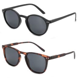 ZENOTTIC Fashion Polarized Sunglasses Men Women Brand Designer Retro Round Sun Glasses Vintage UV400 Goggles Shades