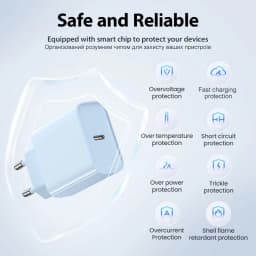 PD 20W USB C Charger For Apple iPhone 16 15 13 12 11 14 Pro Max 7 8 Plus X XS Fast Charging USB C Date Cable Charger Accessories