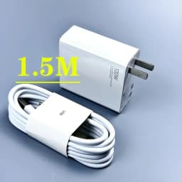 For Xiaomi 120W Charger EU Turbo Fast Charge Adapter 6A Type C Cable For Gan3 Poco F4 GT MI 11T 12S Pro Redmi Note 11 Pro+ 5G