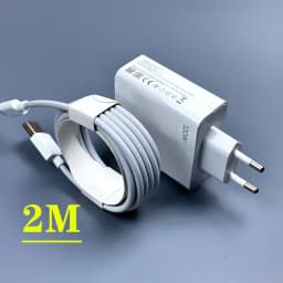 For Xiaomi 120W Charger EU Turbo Fast Charge Adapter 6A Type C Cable For Gan3 Poco F4 GT MI 11T 12S Pro Redmi Note 11 Pro+ 5G