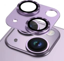 2Pcs Metal Alloy Camera Lens 9H Tempered Glass Protector For iPhone 11 12 13 mini 14 15 16 Pro Max Plus Full Cover Len Film