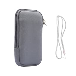 Universal Neoprene Phone Bag For iPhone 15 14 13 12 Pro Max Samsung Xiaomi USB Data Cable Charge Treasure Shockproof Storage Bag