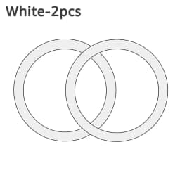 2Pack for Magsafe Magnetic Plate Ring Universal Metal Sticker Support Wireless Charger Metal Plate Sheet for Magnet Car Holder