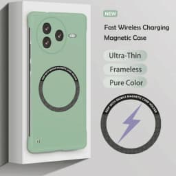 Luxury Ultra Slim Magnetic Frameless Solid Color Phone Case for Xiaomi Poco F7 Ultra F6 F5 F4 F3 X7 X6 Pro Shockproof Cover