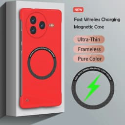 Luxury Ultra Slim Magnetic Frameless Solid Color Phone Case for Xiaomi Poco F7 Ultra F6 F5 F4 F3 X7 X6 Pro Shockproof Cover