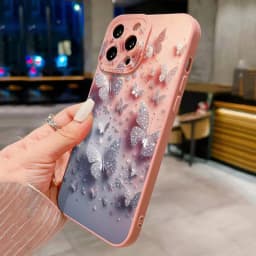 Luxury Romantic Watercolor Butterfly Flower Case For Xiaomi Redmi Note 14 13 12 Pro Plus 12S 11S 11 10 Redmi 13 12 14C 13C Cover
