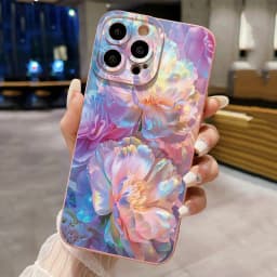 Luxury Romantic Watercolor Butterfly Flower Case For Xiaomi Redmi Note 14 13 12 Pro Plus 12S 11S 11 10 Redmi 13 12 14C 13C Cover