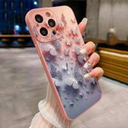 Luxury Romantic Watercolor Butterfly Flower Case For Xiaomi Redmi Note 14 13 12 Pro Plus 12S 11S 11 10 Redmi 13 12 14C 13C Cover