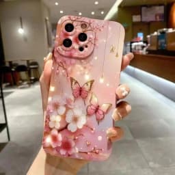 Luxury Romantic Watercolor Butterfly Flower Case For Xiaomi Redmi Note 14 13 12 Pro Plus 12S 11S 11 10 Redmi 13 12 14C 13C Cover