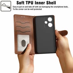 For Infinix Hot 30 Case Original Flip Celular Phone Etui Infinix Hot 30i Hot 30 Play NFC Cover Book Housing Hot30 5G 30 I Wallet