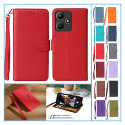 For Infinix Hot 30 Case Original Flip Celular Phone Etui Infinix Hot 30i Hot 30 Play NFC Cover Book Housing Hot30 5G 30 I Wallet