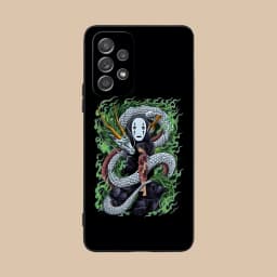 Spirited Away Phone Case for Samsung Galaxy A73 72 71 70 56 55 54 53 52 36 35 34 23 16 15 5G Black Cellphones Cover Smartphone