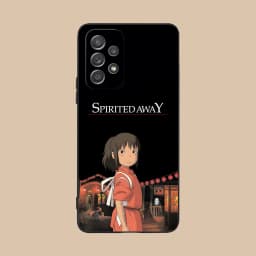 Spirited Away Phone Case for Samsung Galaxy A73 72 71 70 56 55 54 53 52 36 35 34 23 16 15 5G Black Cellphones Cover Smartphone